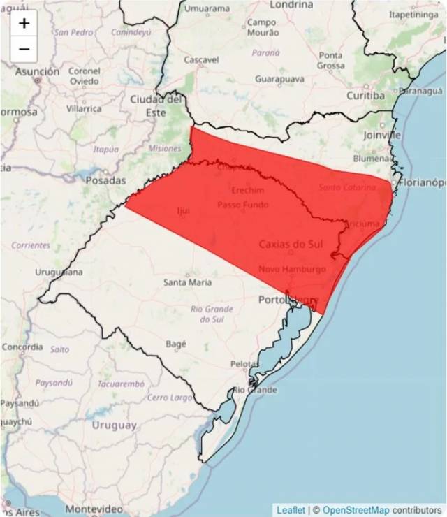 Inmet emite mais dois alertas de temporais no Rio Grande do Sul