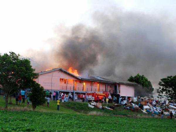 Incêndio atinge lar de idosos em Tapera, no Norte do estado