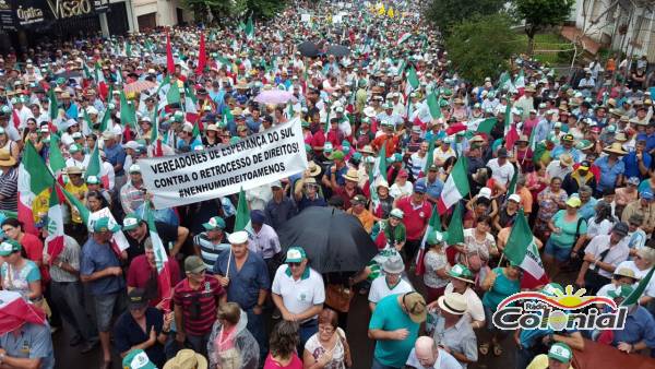 7º Grito de Alerta reúne cerca de 15 mil pessoas em Santa Rosa