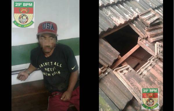Brigada Militar de Ijuí prende homem por furto qualificado