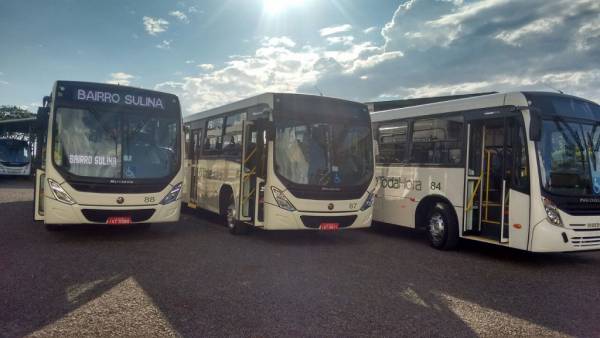 Transporte coletivo conta com seis ônibus novos em Santa Rosa