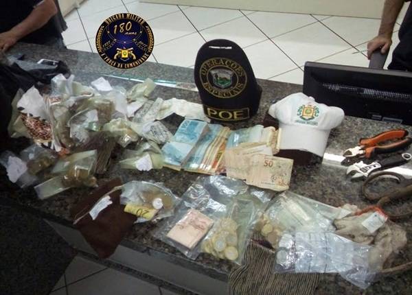 Homem é preso na madrugada deste domingo após arrombar Supermercado, em Santo Ângelo