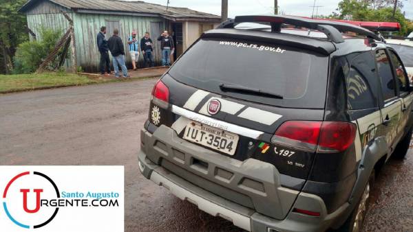 Tiroteio deixa 4 feridos em Santo Augusto, marginais atiram com calibre 9 milimetros