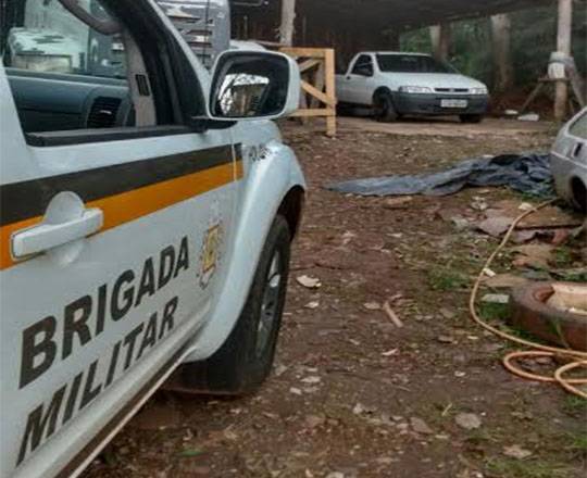 Brigada Militar recupera caminhonete furtada em Santa Rosa