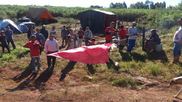 Movimento invade área da União administrada pela Prefeitura de Cruz Alta