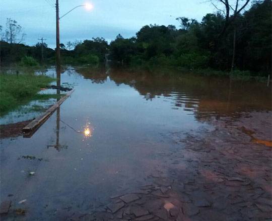 Acesso a São José do Inhacorá por Beato Roque está interrompido