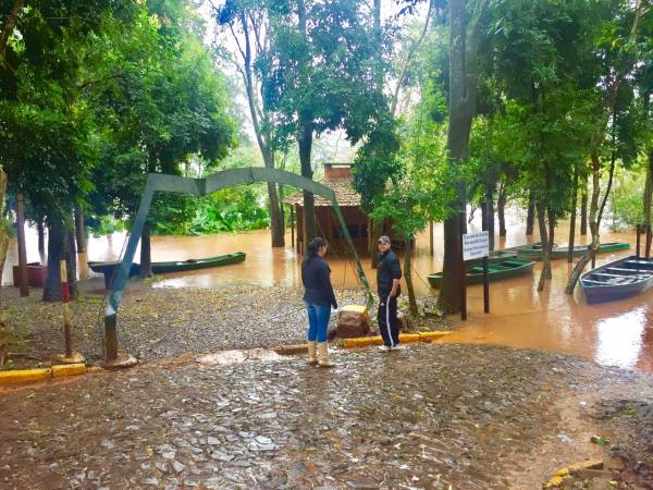 Nível do rio Uruguai poderá atingir 17 metros na região 
