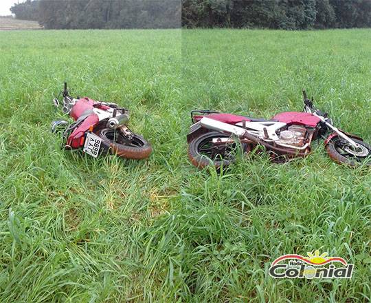 Moto furtada em Três de Maio é usada em assalto em Catuípe