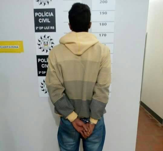 Polícia Civil de Ijuí esclarece dois assaltos e prende autor de roubos