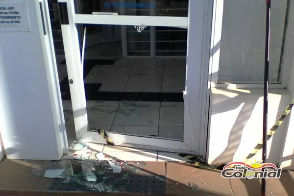Bandidos atacam agências bancárias em Jari, na Região Central do Estado