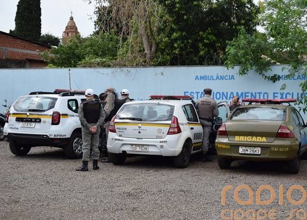 Homem que trocou tiros com policiais militares morre no Hospital Santo Ângelo