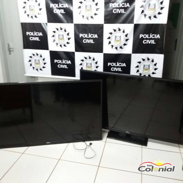 Polícia Civil de Três de Maio recupera mais uma TV furtada