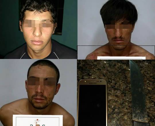 Após cometerem roubo, três indivíduos foram presos pela Brigada Militar em Ijuí