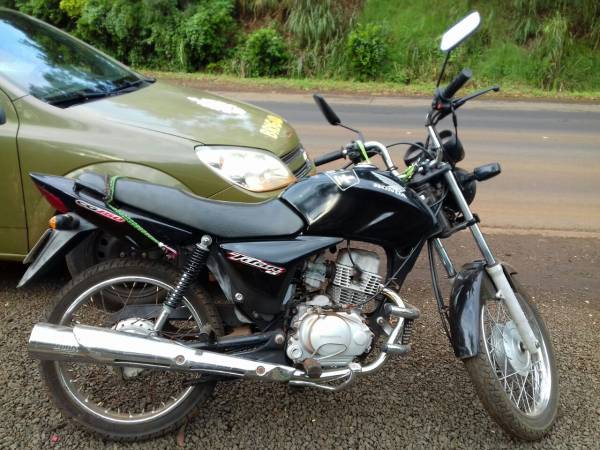 Brigada Militar de Tuparendi recupera motocicleta furtada em Tucunduva