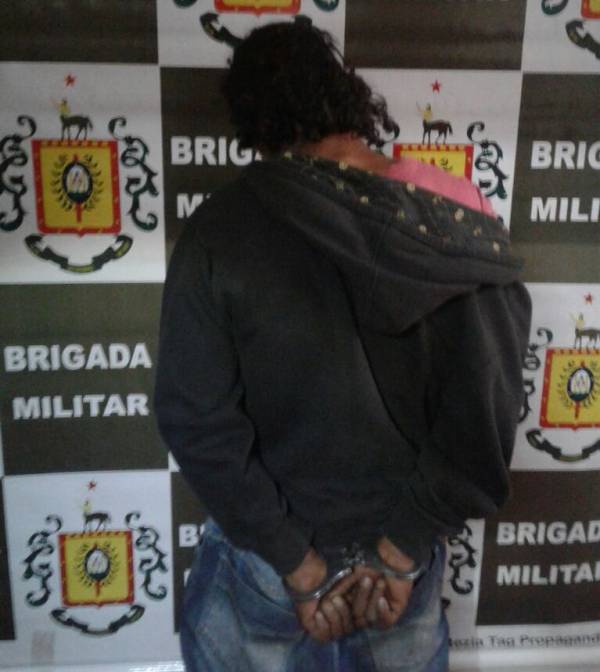 Brigada Militar prende em Três de Maio traficante foragido de Porto Alegre