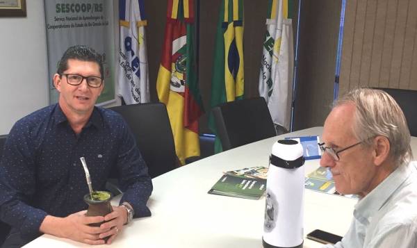 Silceu Dalberto  esteve reunido com presidente da OCERGS