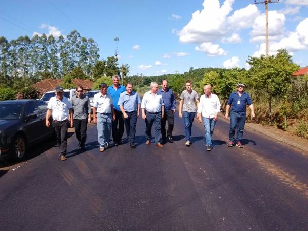 Secretário dos Transportes do Estado visita São José do Inhacorá