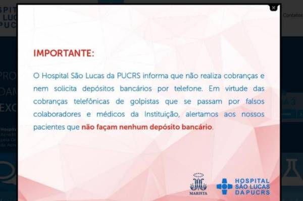 Golpistas voltam a agir contra familiares de pacientes hospitalizados