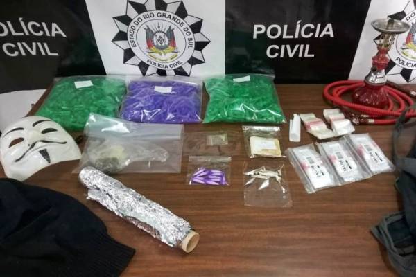 Três adolescentes são apreendidos por ato infracional análogo a tráfico de drogas em Três de Maio