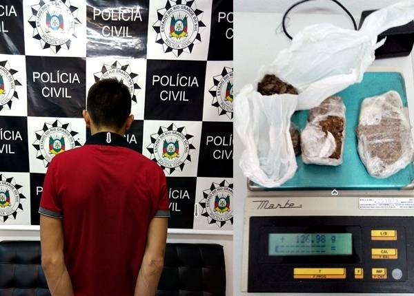 Policia Civil prende traficante em flagrante no Bairro Colmeia, em Santo Ângelo