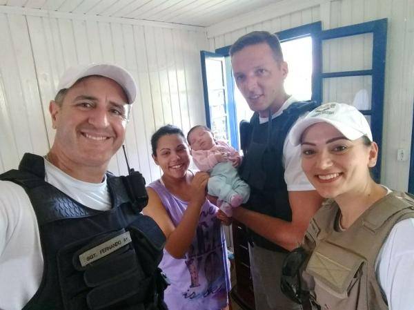 Policiais Militares ajudam a salvar bebê de seis dias em Frederico Westphalen