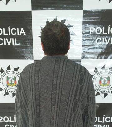 Homem sem pênis é preso pela Polícia Civil acusado de estuprar a enteada de 13 anos em Capão do Cipó