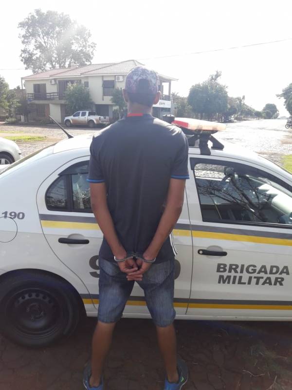 Brigada Militar prende em Três de Maio foragido de Novo Hamburgo