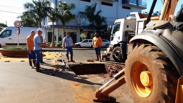 Conserto não é possível e registro da Corsan no centro terá de ser substituído 