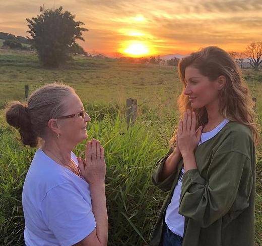 Sim, Gisele Bündchen esteve aqui.