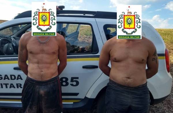 Homens são presos por furto de peixes em Doutor Mauricio Cardoso