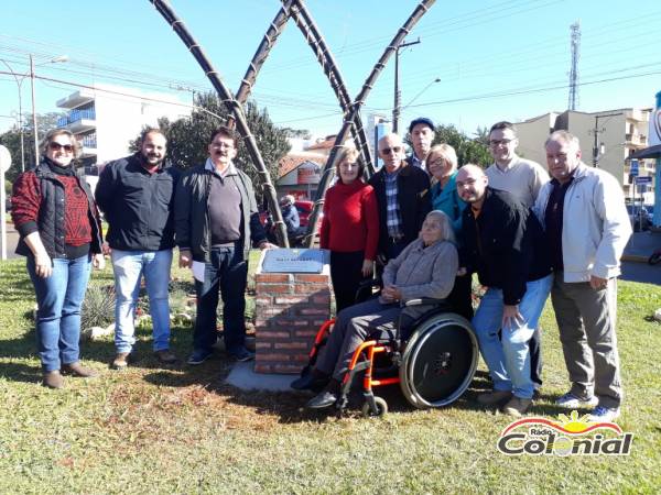Inaugurada a pedra fundamental da Rótula Willy Beckert