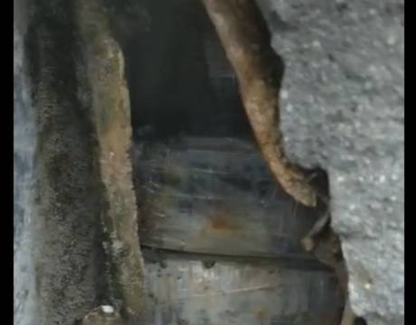 PF apreende cerca de meia tonelada de cocaína escondida em bloco de concreto em Santiago