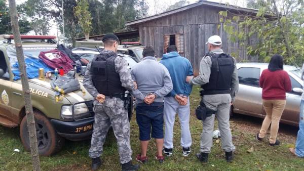 Brigada Militar prende suspeitos por diversos roubos