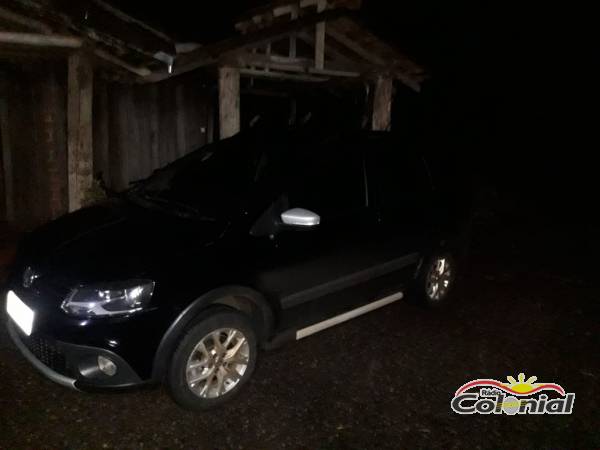Em ação conjunta BM e PC apreendem veículo com suspeitas de clonagem, em Três de Maio