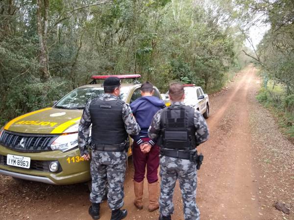 Criminoso de alta periculosidade é preso pela Brigada Militar em Alecrim