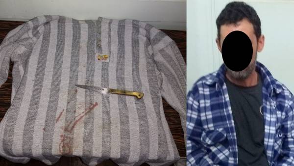 Homem é preso após tentar matar a ex-mulher com onze facadas em Capão do Cipó