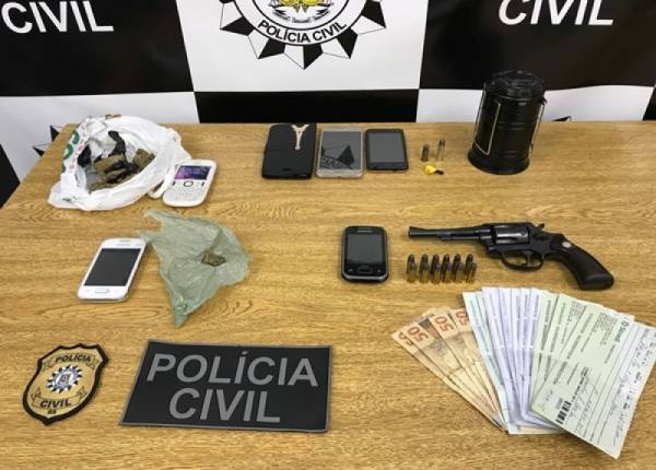 Operação São Jorge apreende arma, drogas, dinheiro e realiza prisão em Santo Antônio das Missões
