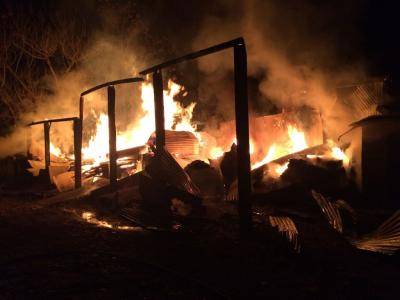 Galpão da empresa Schuster é destruído em incêndio em Santo Cristo