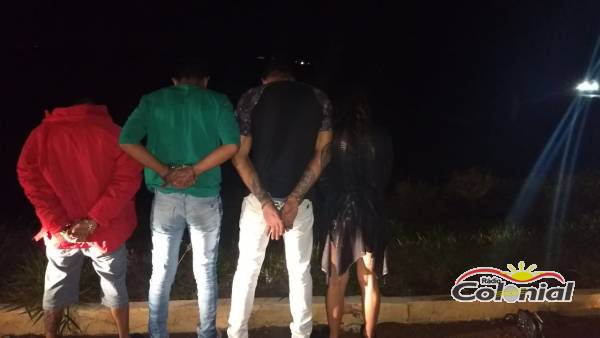Brigada Militar prende em Três de Maio quarteto com drogas sintéticas