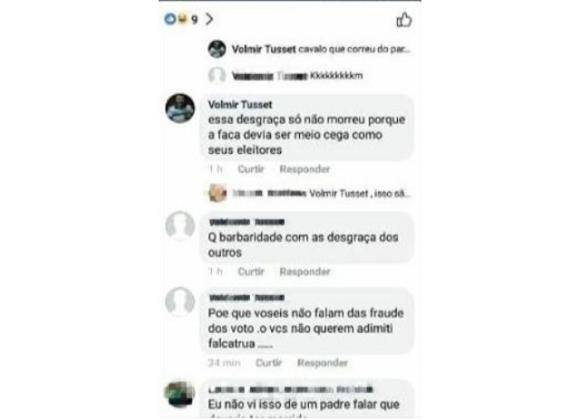 Padre chama Bolsonaro de desgraça e causa polêmica em Tucunduva