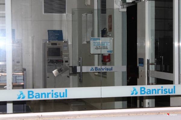 Agência do Banrisul de Água Santa é novamente atacada nesta madrugada