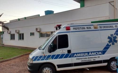 Morre homem que caiu de telhado durante o final de semana em Crissiumal