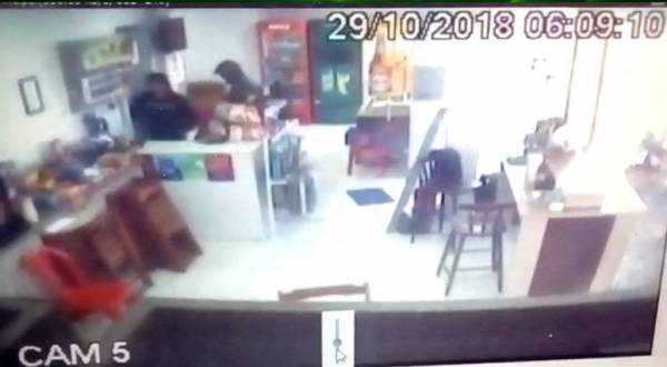 Posto de combustível é assaltado no centro de Tenente Portela