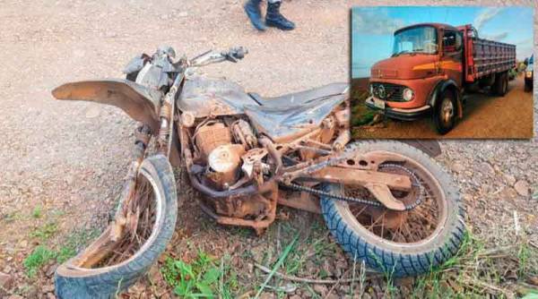 Motociclista tem braço amputado após acidente de moto no interior de Barra do Guarita