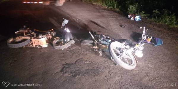 Ladrões furtam motocicleta e se envolvem em acidente em Horizontina