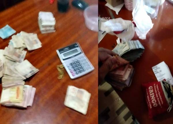 Brigada Militar de Santo Ângelo apreende dinheiro com suspeita de tráfico