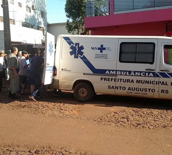 Homem é socorrido em estado grave após levar choque em Santo Augusto