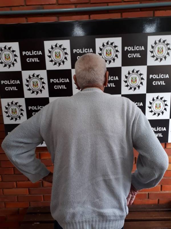 Preso homem de 90 anos condenado a 9 anos de prisão