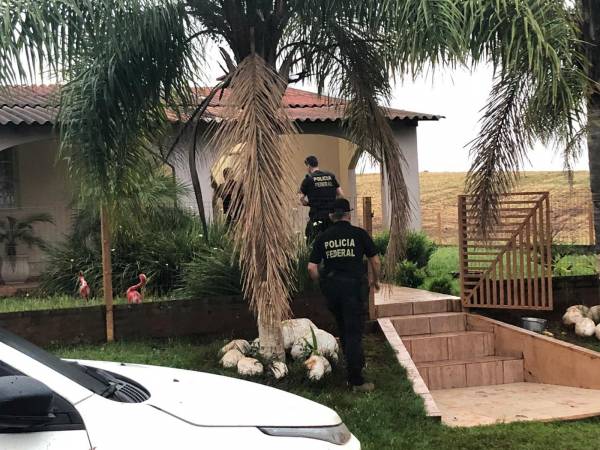 Fazenda em Capão do Cipó é alvo de Operação da Polícia Federal contra o Tráfico Internacional de Dro