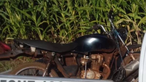 Brigada Militar prende homem por receptação de moto furtada, no interior de Três de Maio